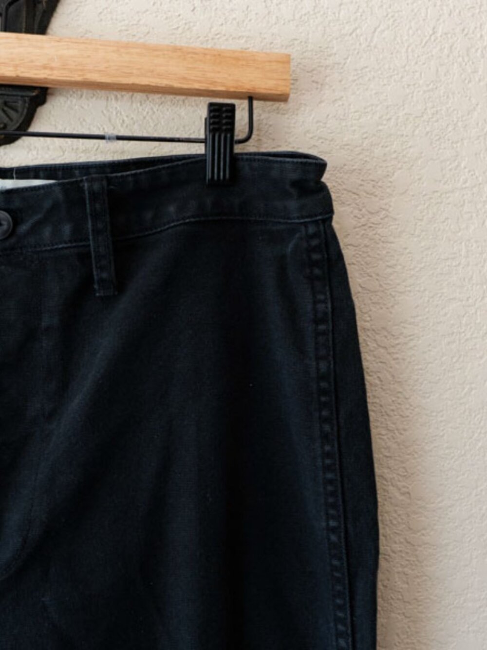Madewell Black Wide Leg Cropped Jeans Womens 31 High Rise Crop Denim Pants - Picture 5 of 14